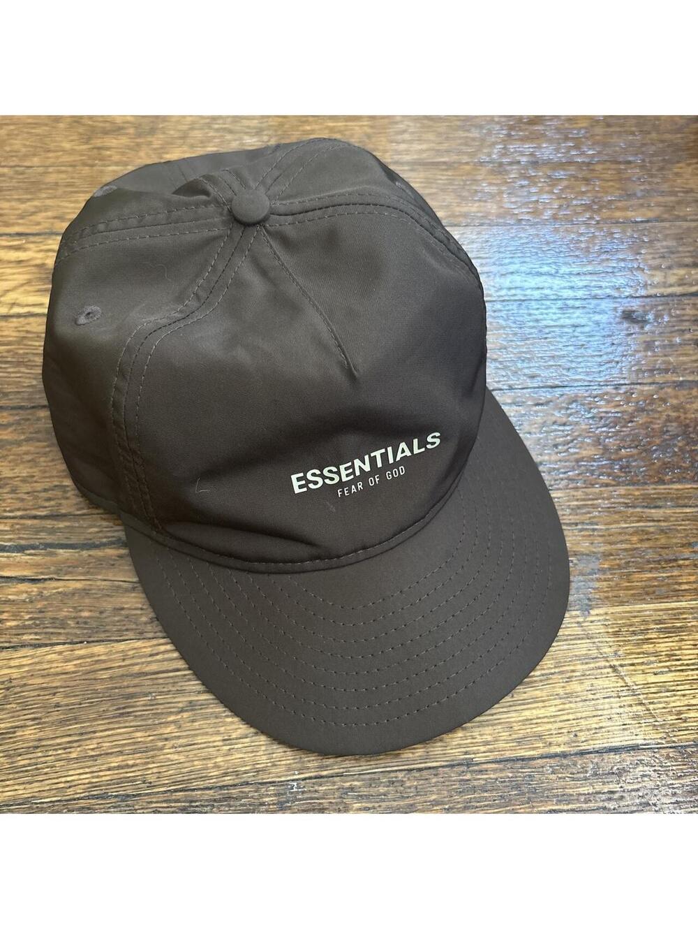 Fear of God Men's Brown and Black Hat